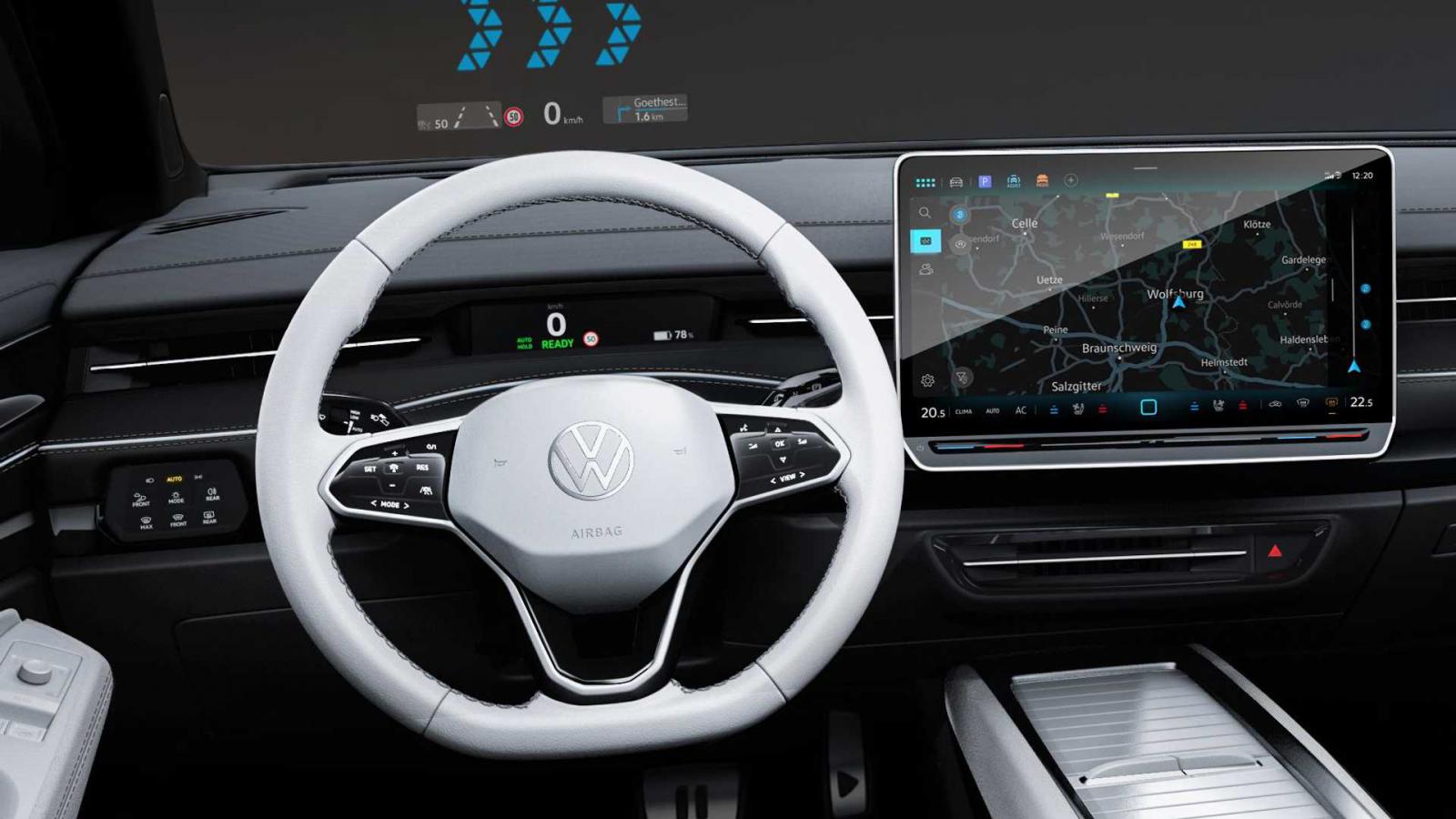 Πρεμιέρα για το VW ID.7 με 700 χλμ. αυτονομία και hi-tech καμπίνα 